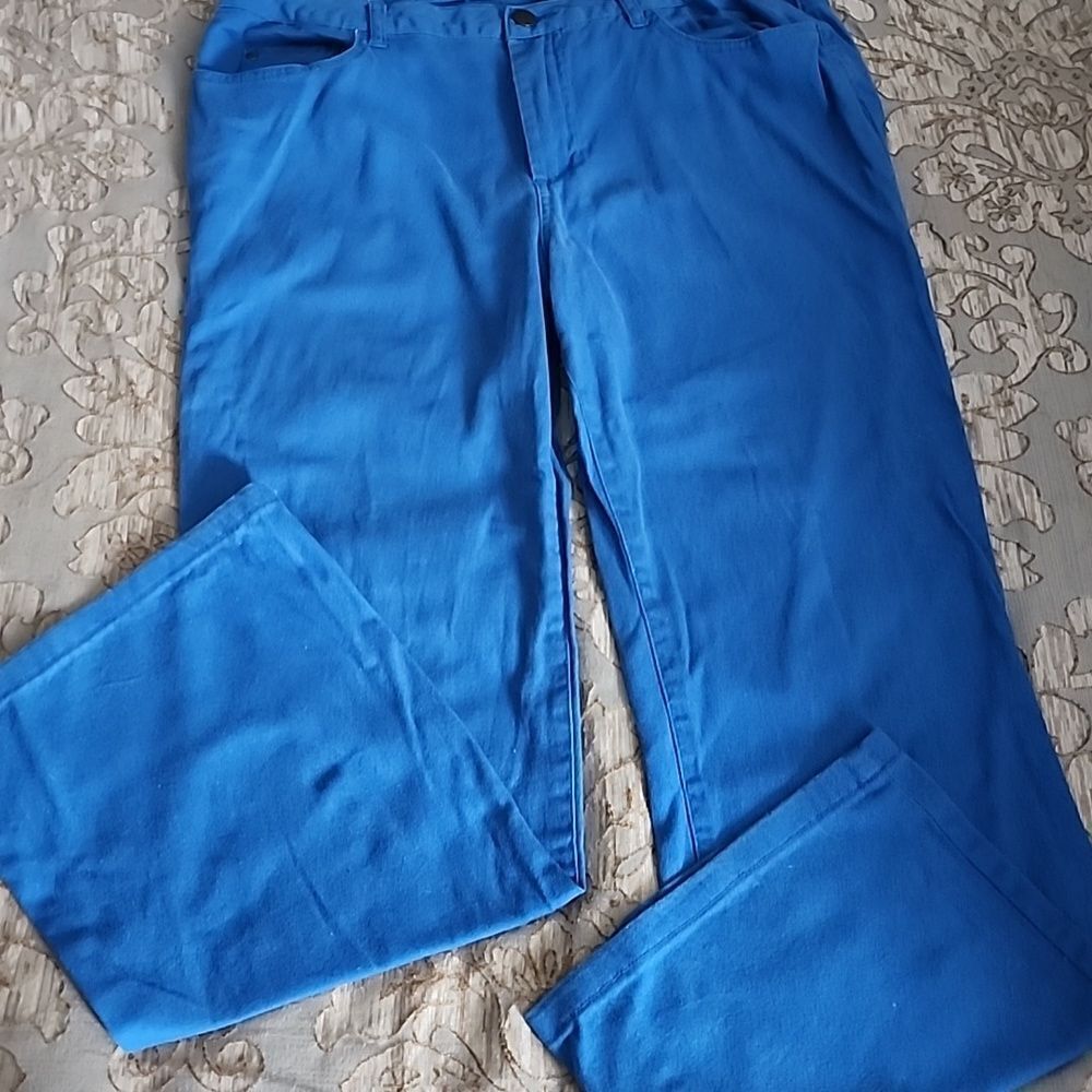 Vintage Metro Blues Modern Bootcut Size 14 Cotton 98% Spandex Pants